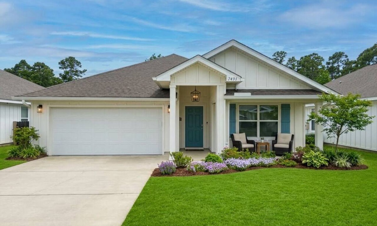 Foley House | A 4-bedroom, 2 bath home with pond view.