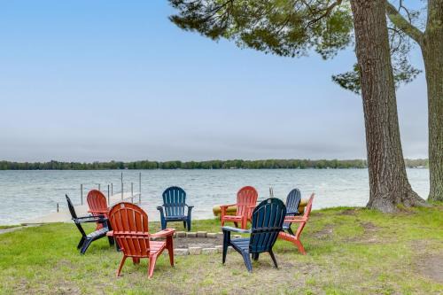 Baldwin House | Baldwin Lakefront Home: Dock, Fire Pit & Trails!