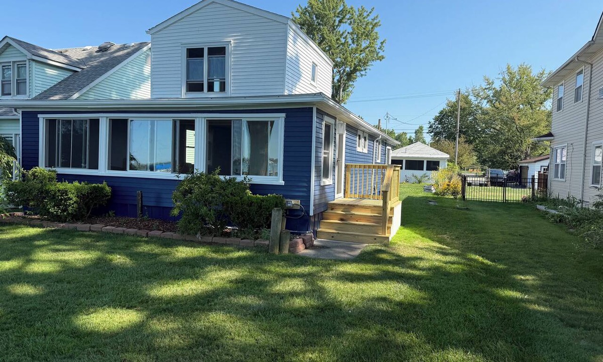 Pearl Beach House | Completely Remodeled Waterfront St. Clair River Retreat. 2 Homes Included