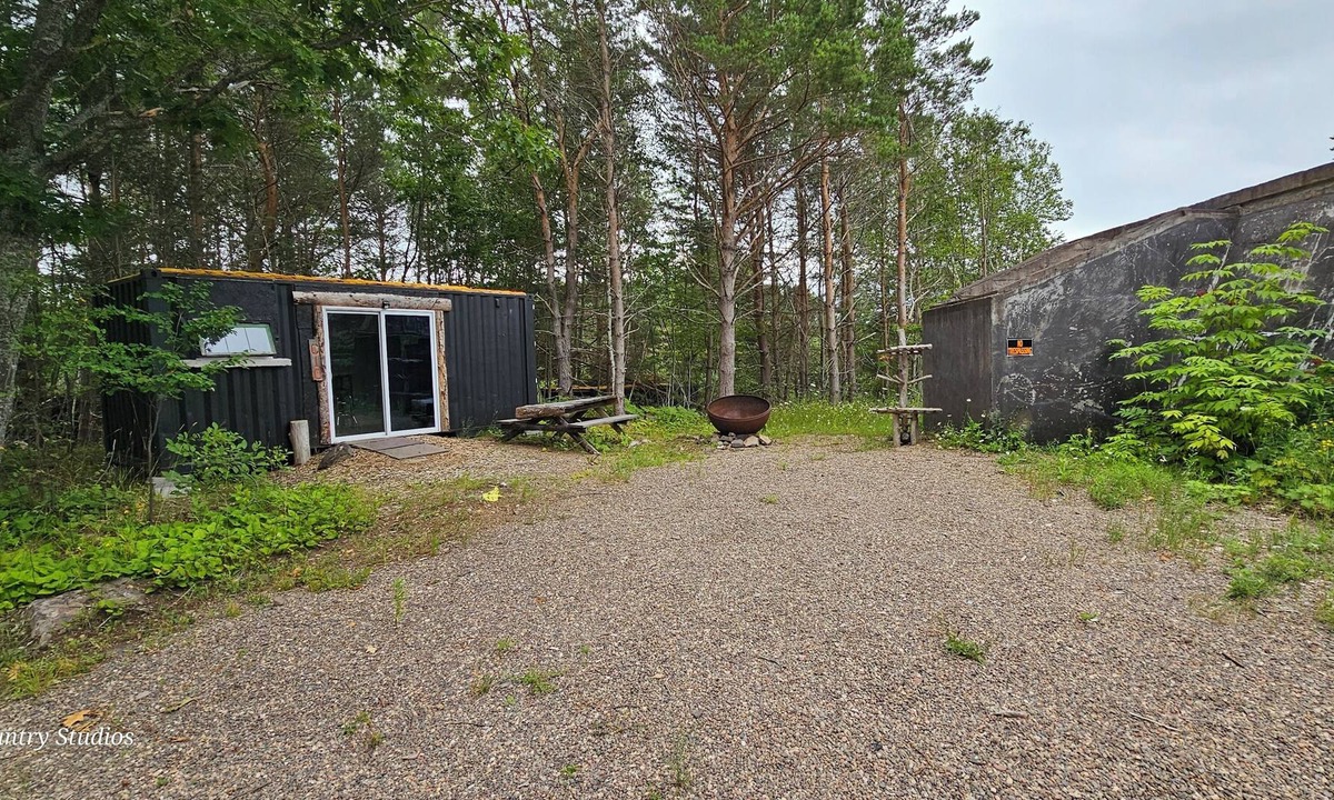 Mohawk Cabin | Container Conversion at the property of the Historic Ahmeek Copper Mine!!