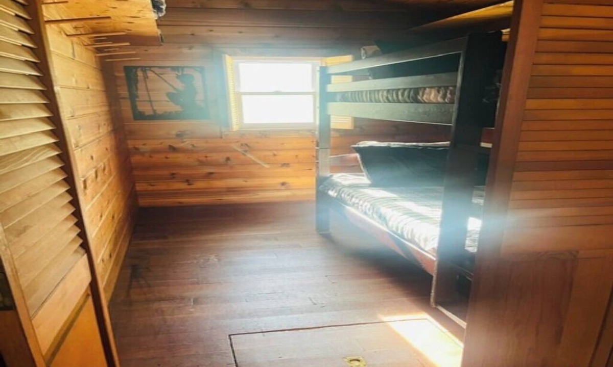 Grayling Cabin | Cozy 2-bedroom cabin in Grayling with Ausable Holy Waters at the road end.