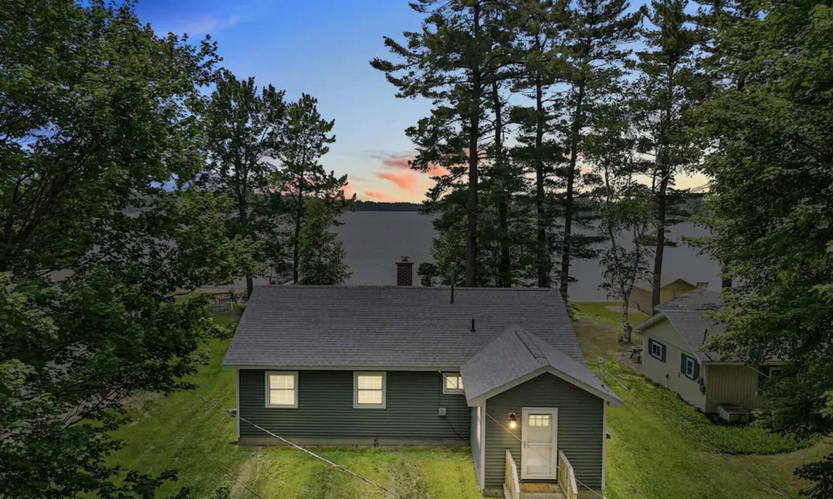 Kalkaska Cottage | Cozy Private Lakefront Cottage, Pet-Friendly with Private Dock