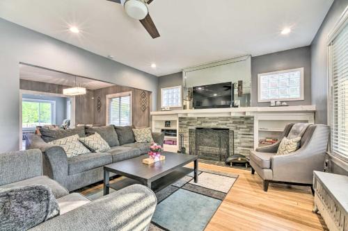 New Center Detroit House | Elegant Detroit Home w/Yard ~ 5 Mi to Dtwn!