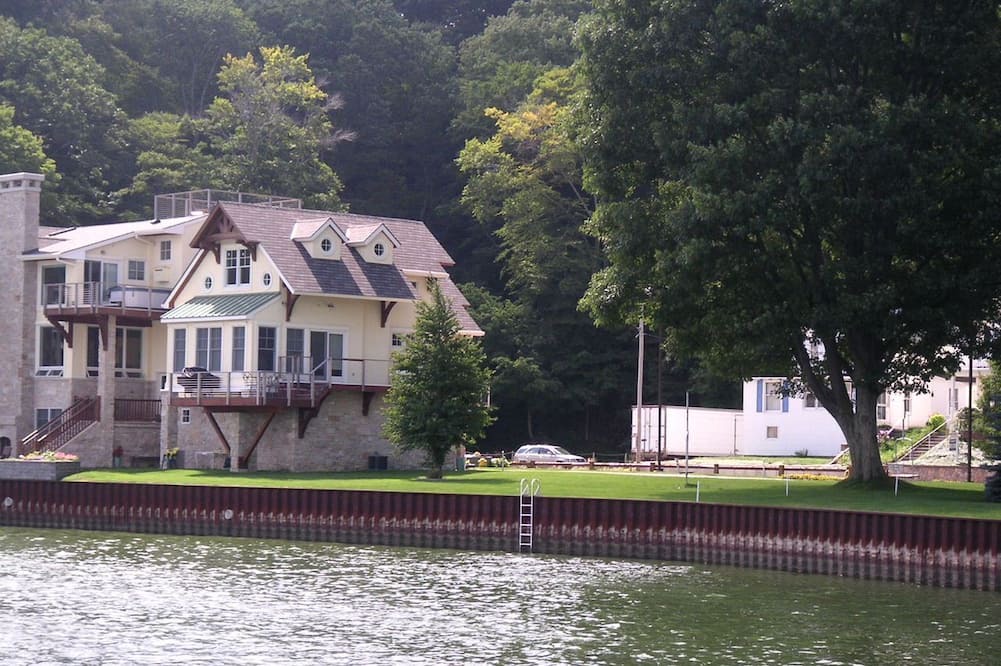 Macatawa House | Enchanting Waterfront Vacation Rental near Holland, Michigan