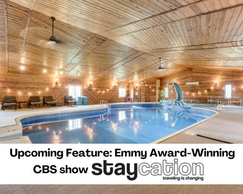 Bridgman House | Epic Indoor Pool w/slide & hot tub close to beach