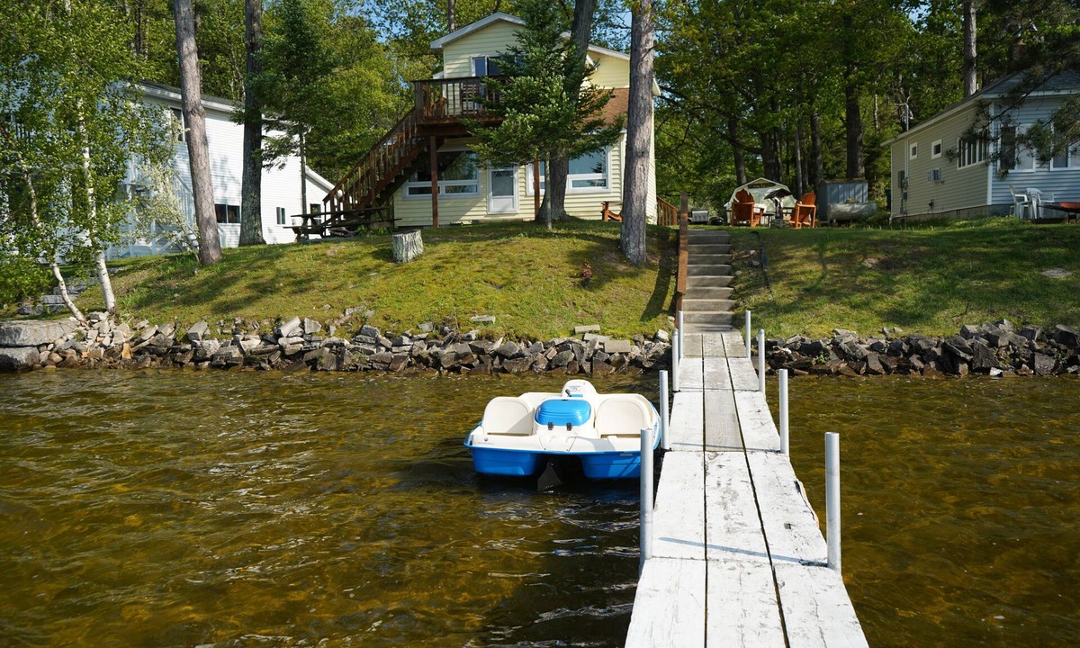 Long Lake Cottage | Escape to a cozy cottage on Ausable Lake, in Lupton, Michigan!