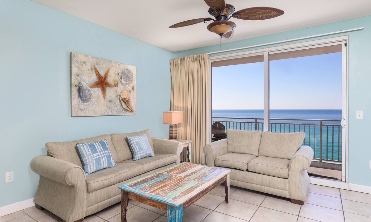 West Panama City Beach Condo | Free Beach Chairs (3/1 - 10/31)! Beachfront 2 Bedroom/2 Bathroom! Wii U