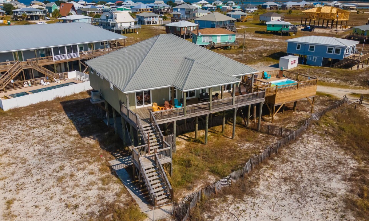 Dauphin Island House | Good Nuff | Short Stay available starting 8/7. Pool!