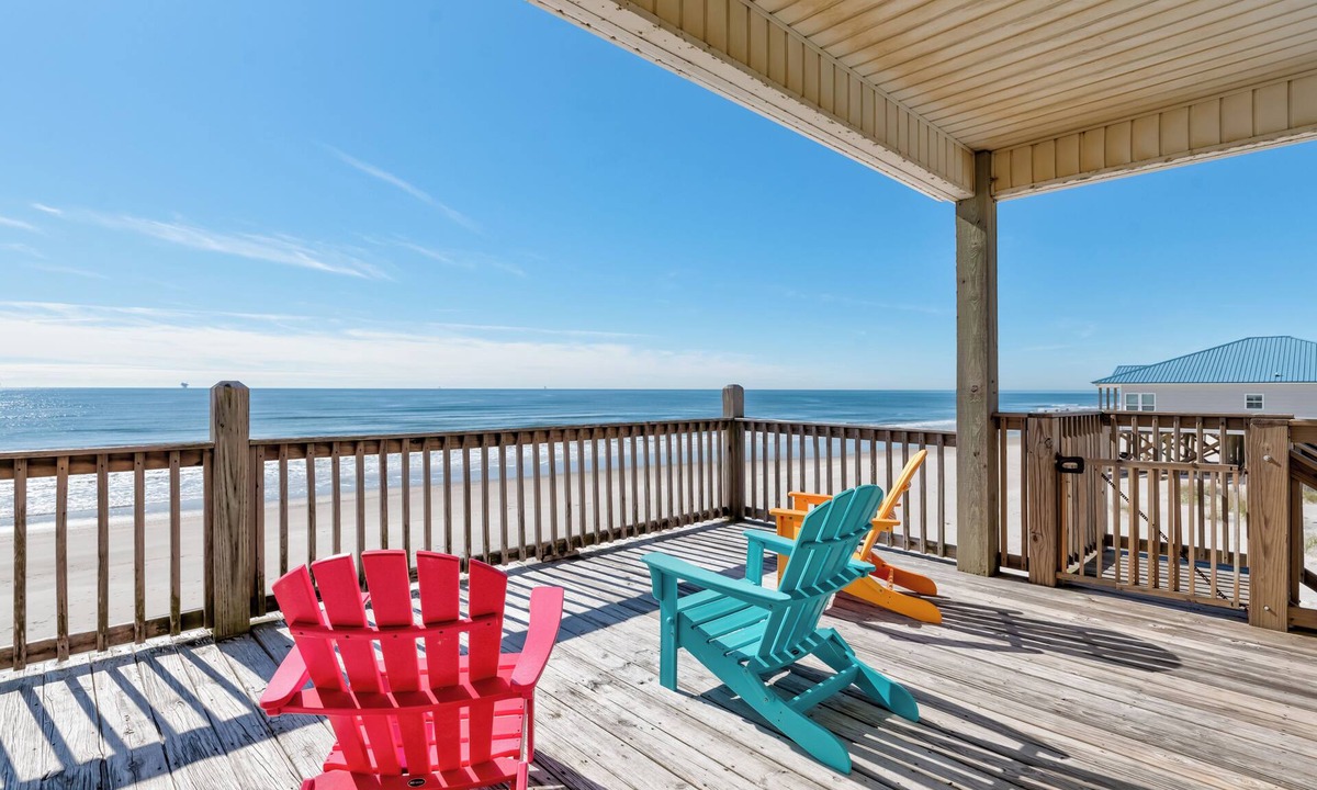 Dauphin Island House | Jadestone | Available THIS weekend! Gulf Front-west end