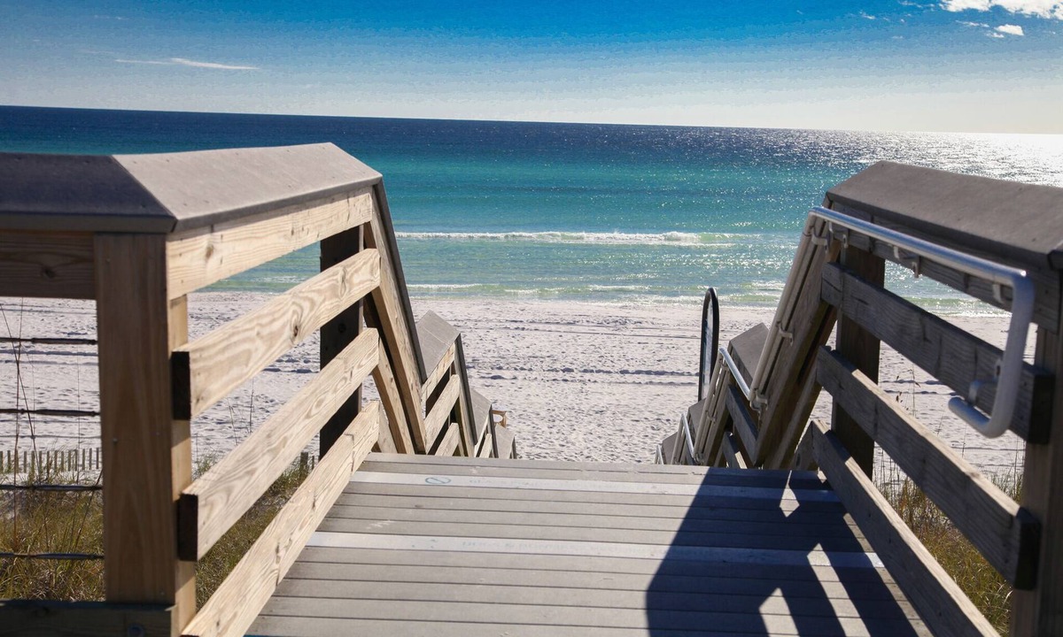 Miramar Beach House | Just Listed: Vacation Townhome- Beach Across the Street- Gulf View- Pool & More