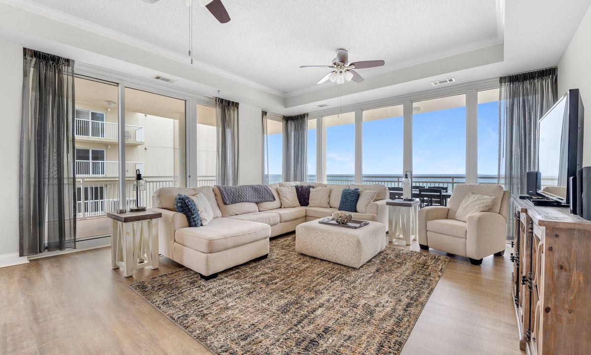 Ono Island Condo | La Playa 301- Gorgeous 3rd Floor unit with Wrap Around Balcony!