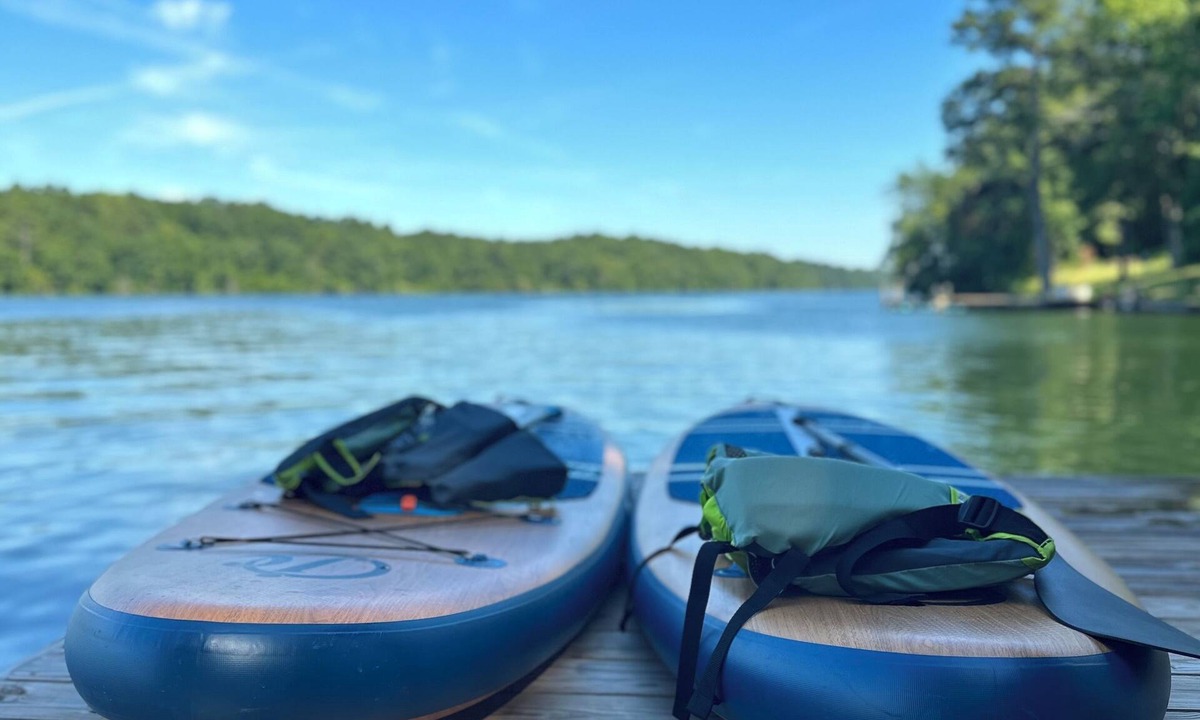 Deatsville House | Lakehouse Retreat, On the water with gorgeous dock!