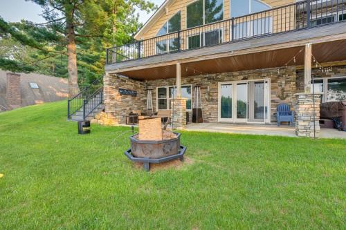 West Branch House | Luxe Waterfront Home w/Private Lake Access!
