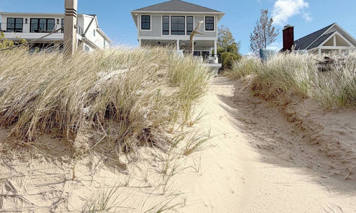 Ferrysburg House | New private beachfront home on Lake Michigan now booking summer 2026