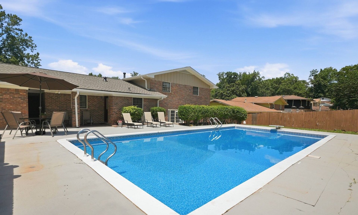 Decatur House | NEW! Private Pool Oasis 15 mins to World Cup Sleeps 10