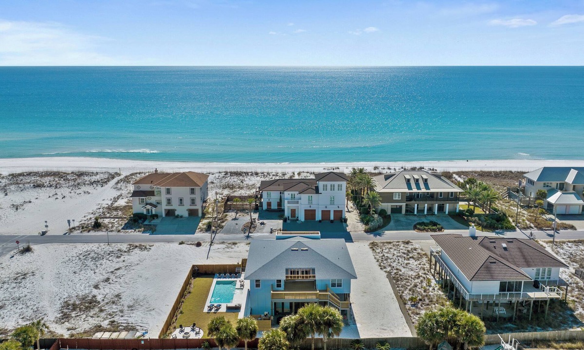 Villa Segunda House | Newly Renovated! Heated Pool, Beach Gear, Pet Friendly, Gulf Views, Beach Access