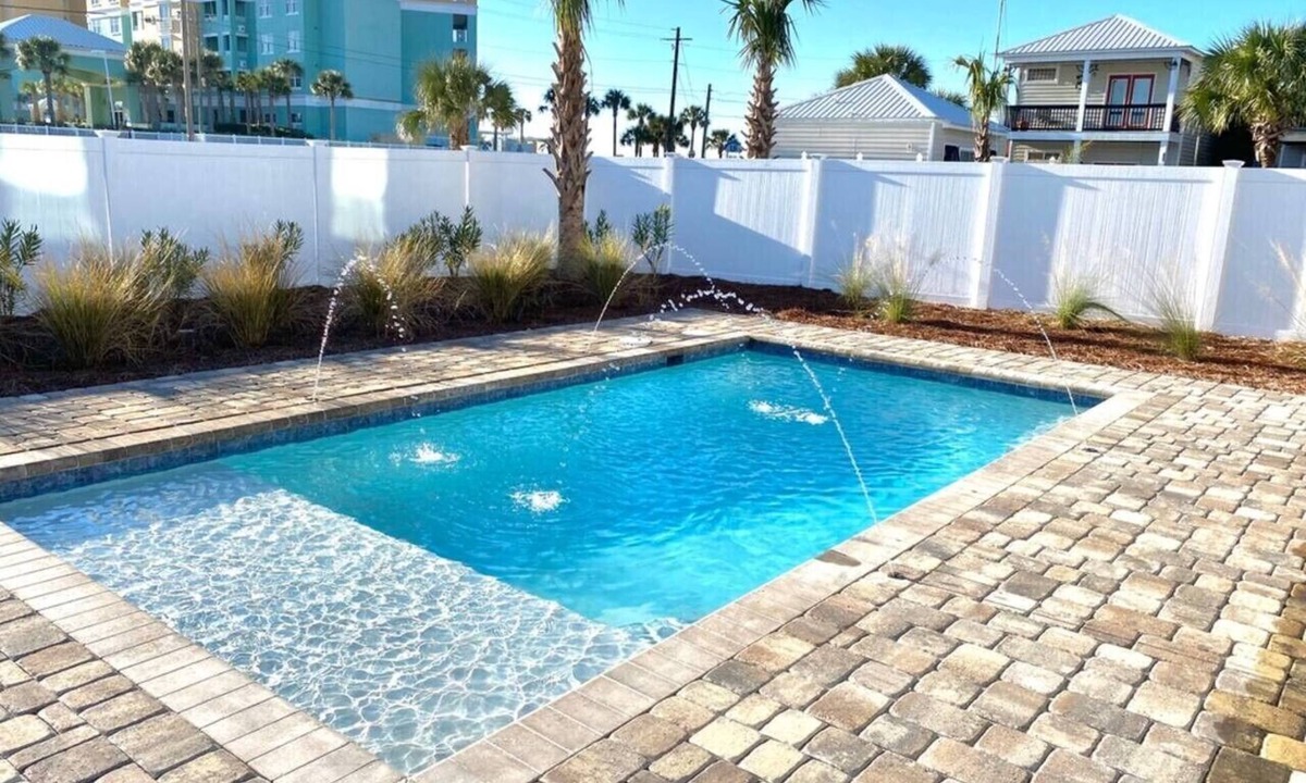 Silver Sands Beach House | Private heated pool! High speed internet -beach chair service included
