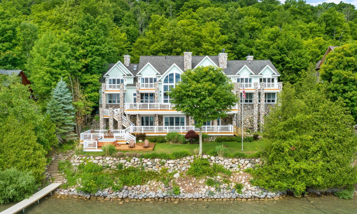 Kewadin House | Private Torch Lake Home - Lakefront Vacation Paradise