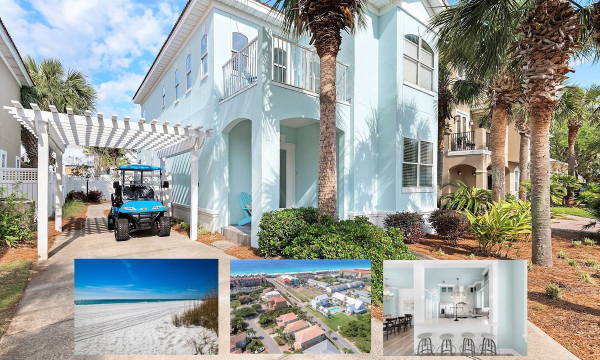 Emerald Waters Village House | Seafoam: Private beach/Golf cart