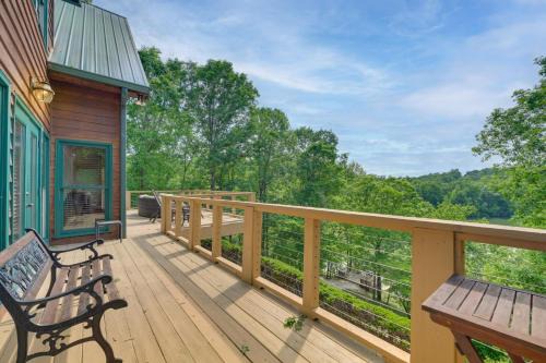 Wedowee House | Secluded Cove & Fire Pit: Lake Wedowee Getaway
