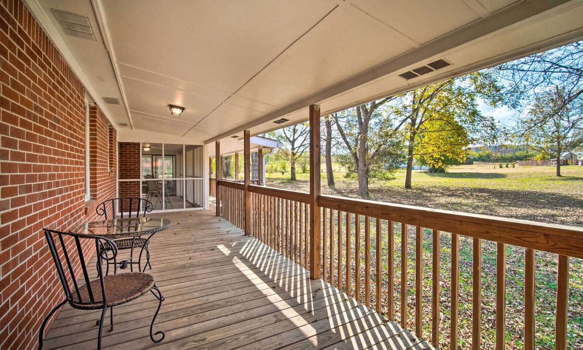 Cave Spring House | Serene 4-bedroom house beside a lake with AC in charming Cave Spring