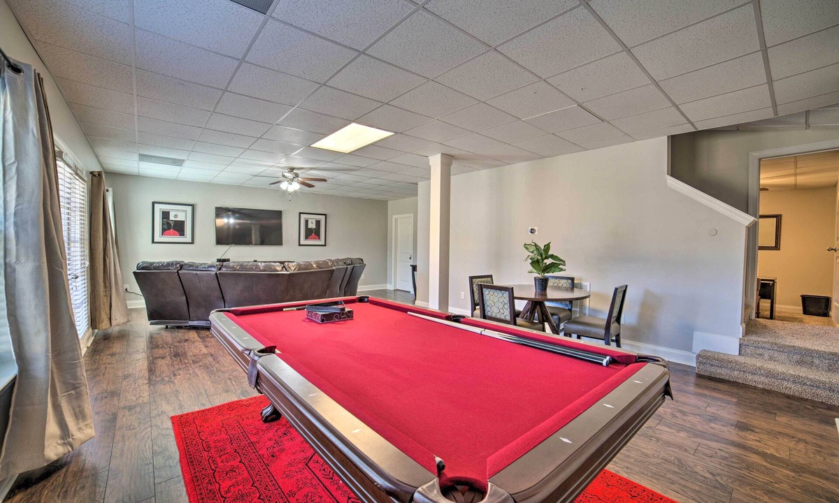 McCalla House | Spacious McCalla Home w/Yard & Game Room!