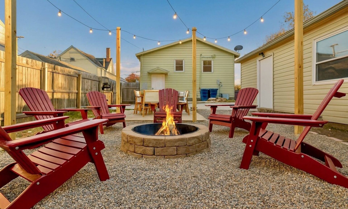 Reynolds Corners House | Spacious Retreat in Toledo Home with Hot Tub, Game Room & Firepit