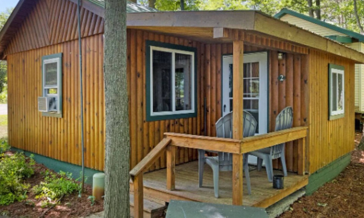 Gaylord Cabin | "West View Cabins" on Ostego Lake - Cabin #2 - Waterfront and on Trail 7
