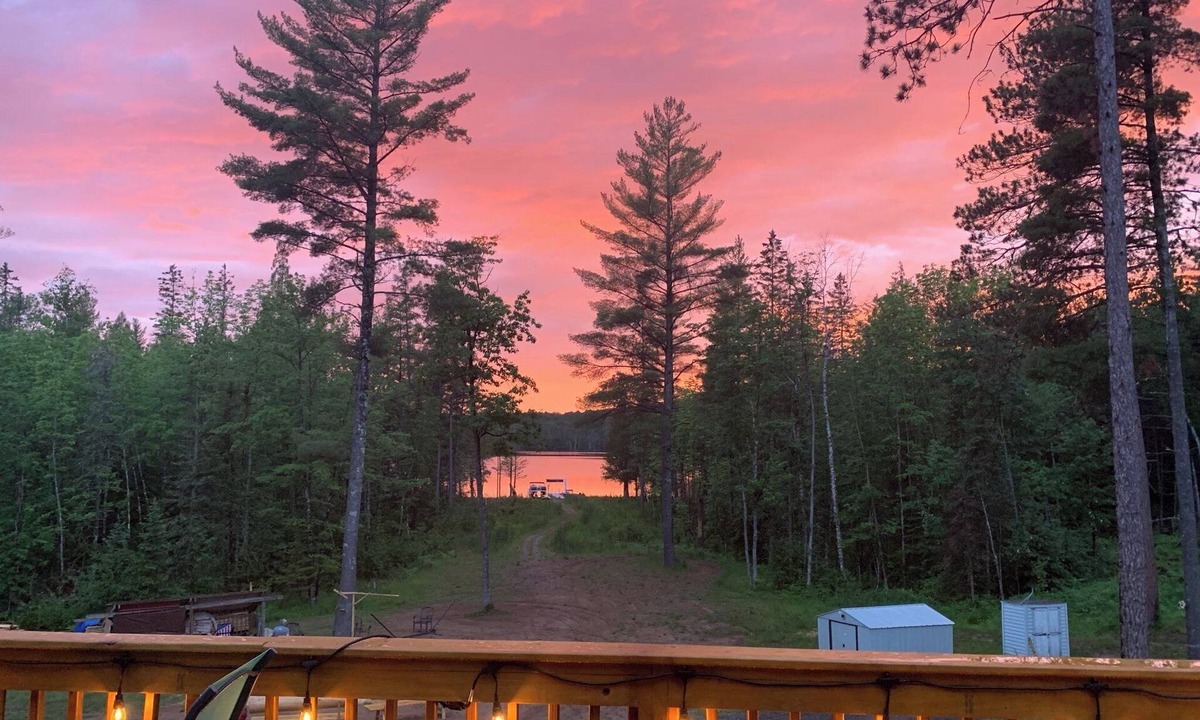 Stambaugh Cabin | Wilderness Lake Lodge, Private Lakefront Cabin, with Uninterrupted Nature Views.
