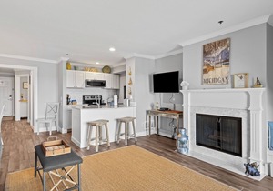 111 Water Street | On Lake Charlevoix | First Floor Beach Retreat | Patio