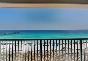 Navarre Beach Regency #804 | Gulf Front + Views!