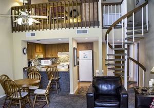 🌄Resort Vacations at Fairfield Glade TN Golf Villa with two bedrooms + loft, has 6 beds!