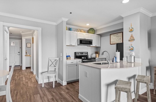 Boyne City Condo | 111 Water Street | On Lake Charlevoix | First Floor Beach Retreat | Patio
