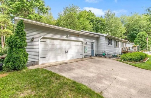 Ludington Cottage | 2 BR, 2 BA cottage on Middle Bayou of Hamlin Lake.