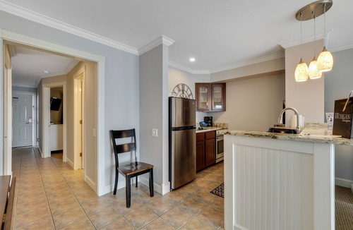 Boyne City Condo | 209 Water Street | Lake Charlevoix Views | Private Balcony + Beach Access