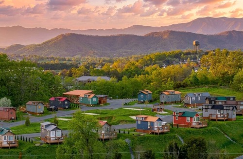 Sevierville Cabin | 30-Unit Tiny Home Village | Sleeps 120+ | Sojourn Lodging