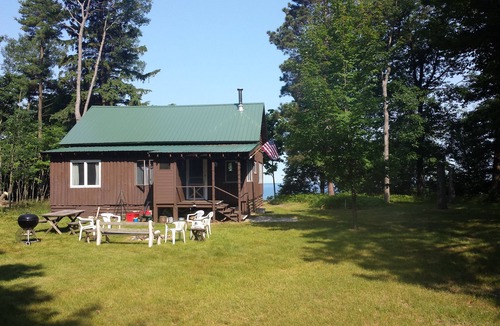 Mears Cottage | 350 feet of private beach on Lake Michigan, 6 acres of privacy