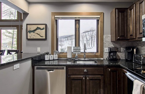 Boyne Falls Condo | 610 Disciples Village | Slopeside on Boyneland - 5BR | Ski Locker | Fireplace