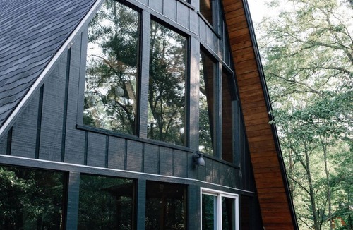 Chambers County Cabin | A-Frame lake house on West Point w/private dock