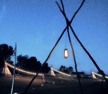 Campbellsville Other | Authentic Sioux-Style Tipi Campground with Shared Kitchen Near Campbellsville and Green River Lake, Kentucky