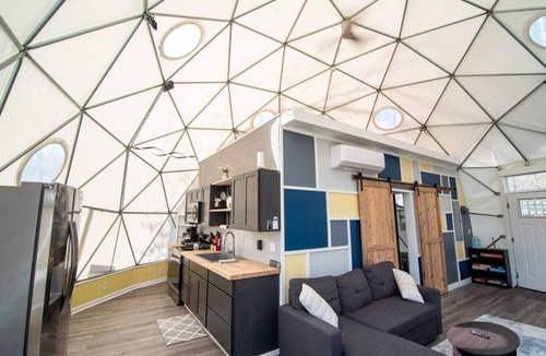 Coalmont House | Award-Winning Dome On 18 Acres Near State Parks, Trails, and Waterfalls