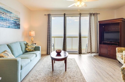 Miramar Beach House | Balcony & Beach Access: Oceanfront PCB Condo