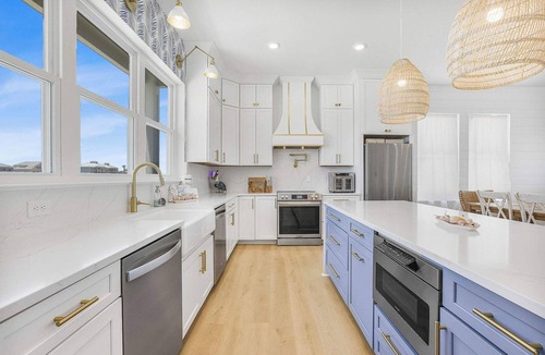Gulf Shores House | Beach Blessing a designer coastal beach home with private pool & elevator