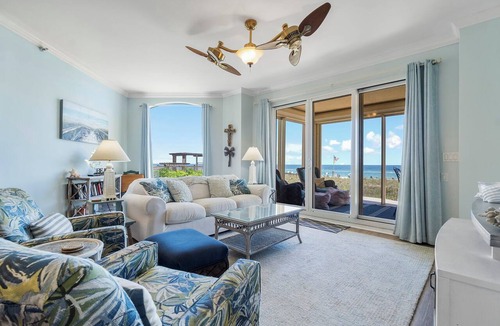 Ono Island Condo | Beach Colony West 1B- Beach Front, Large Terrace