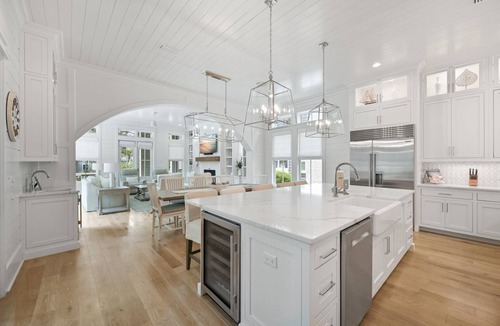 WaterSound Beach House | Beach Retreat with Golf Cart, Pool and Bikes