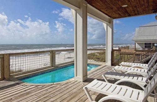 Surf Side Shores House | Beachfront at The Salty Pelican, Sleeps 16, Plunge Pool, Fort Morgan Beach