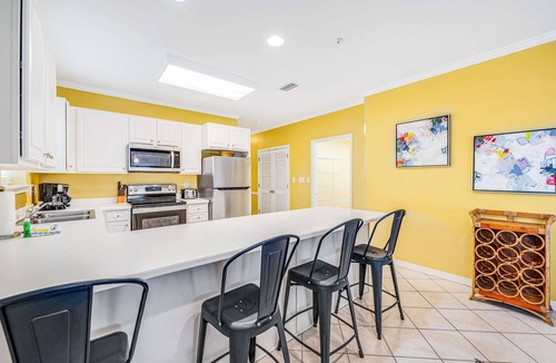 Orange Beach East Condo | Beachfront condo with Gulf front shared pool, private balcony, and grilling area