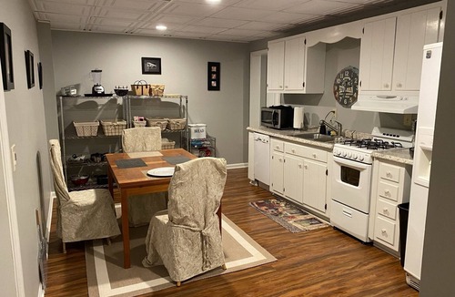 Fayetteville Apartment | Beautiful daylight basement furnished apartment near everything!