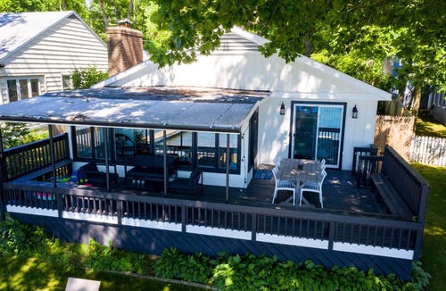 South Gull Lake House | Beautiful Lakefront Gull Lake Home w/Private Beach and Dock