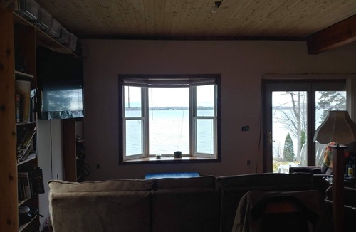 Sault Ste. Marie House | Beautiful waterfront cottage with perfect views of sunsets and freighters